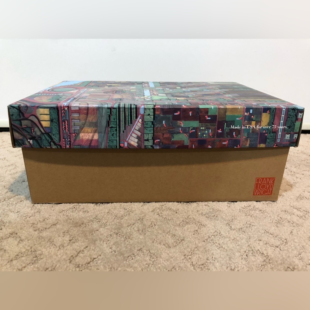 New Balance 998 Ronnie Fieg & Frank Lloyd Wright Aloe Wash “BOX ONLY” Size 9.5 - Picture 3 of 8